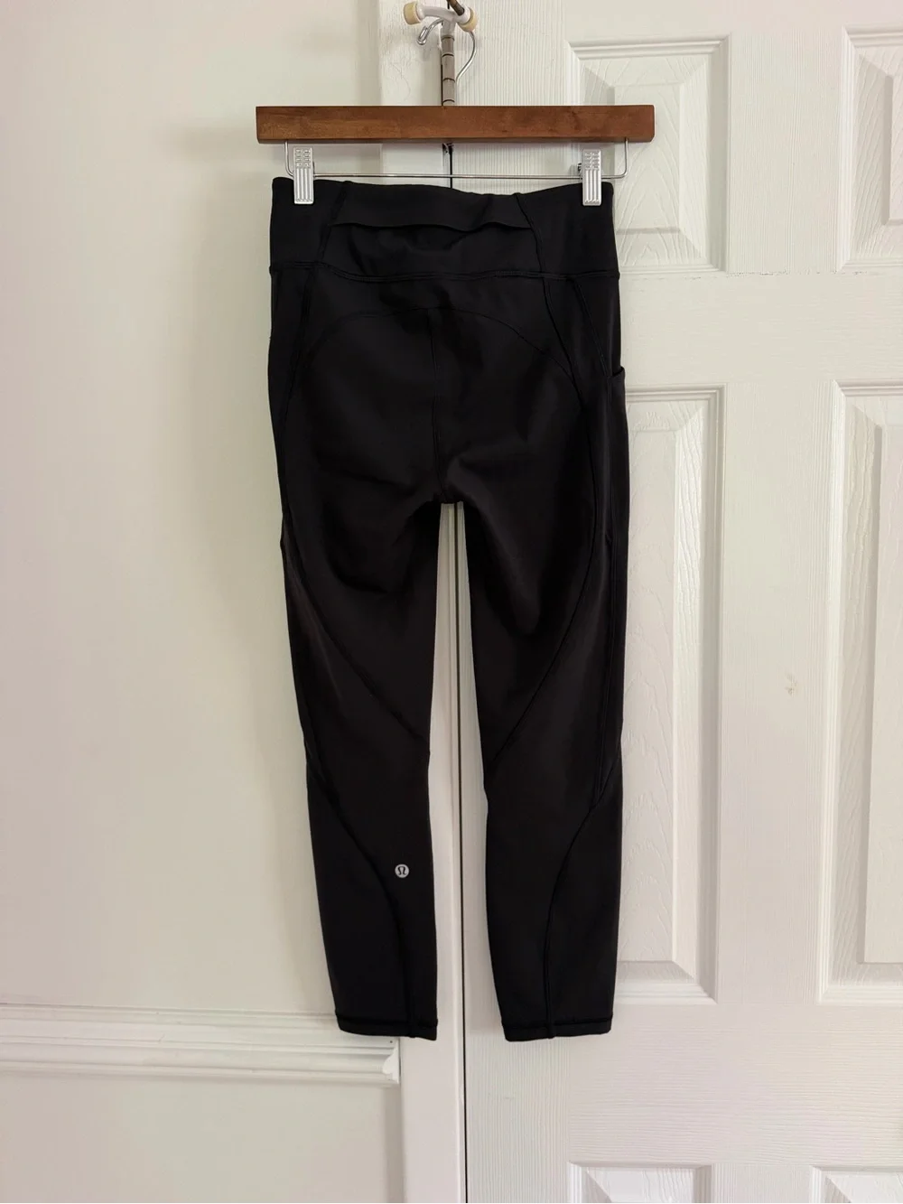 Lululemon Time To Sweat 7/8 Ankle Tight Leggings Black 4 Small
